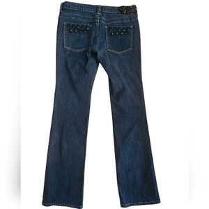 EUC | New York & Company Blue Straight Leg Boot Cut Jeans | Size: 4